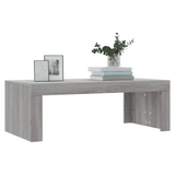 Coffee Table Grey Sonoma 102x50x36 cm Engineered Wood