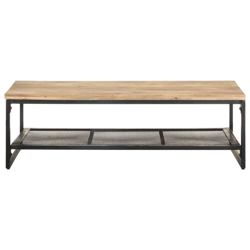 Coffee Table 110x60x35 cm Solid Mango Wood