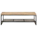 Coffee Table 110x60x35 cm Solid Mango Wood