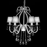 Chandelier with 2300 Crystals White