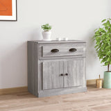 Sideboard White 70x35.5x67.5 cm Engineered Wood