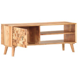 TV Cabinet 100x35x40 cm Solid Acacia Wood