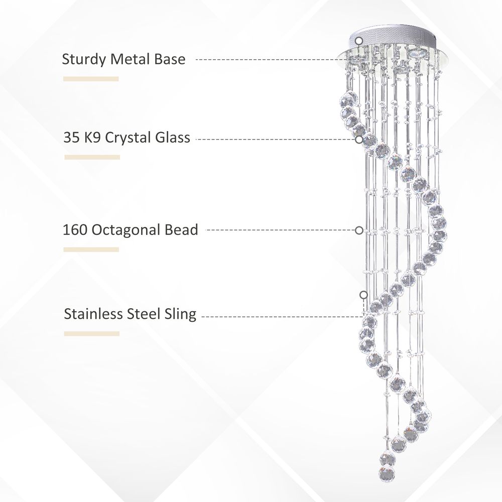 Crystal Chandelier 160 Octagons