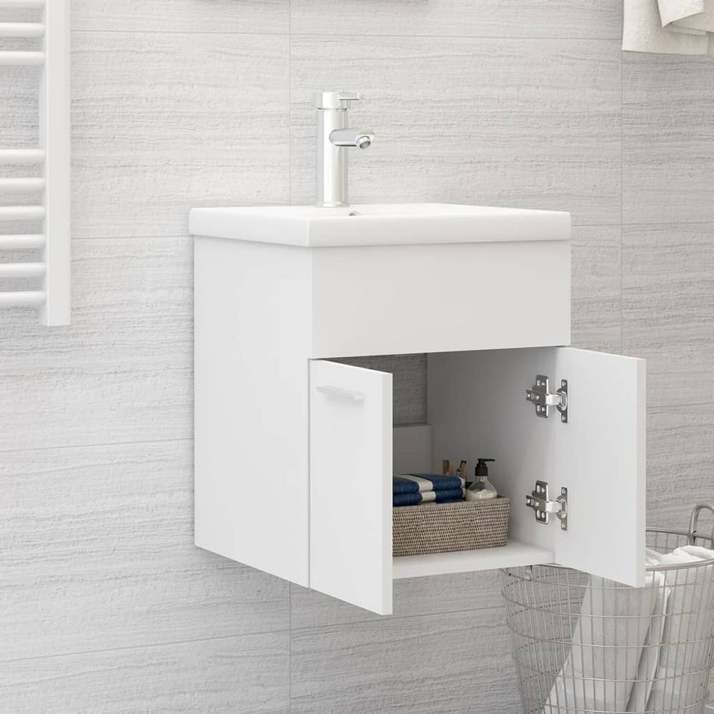 Sink Cabinet with Built-in Basin Chipboard