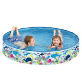 Kids Ridgid Wall Play Swimming Centre Paddling Pool Sea Life Outdoor Summer Fun