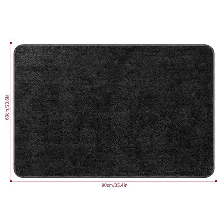 BATH MAT 60X90cm D.GREY 1010166