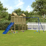 Outdoor Playset Solid Wood Pine