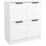 Sideboards 2 pcs White 60x30x70 cm Engineered Wood