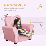 Kids Toddler Sofa Children Armchair Seating Chair Relax Girl Princess Pink