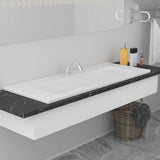 Built-in Basin 42x39x18 cm Ceramic White