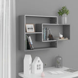 Wall Shelf Smoked Oak 104x20x58.5 cm Engineered Wood