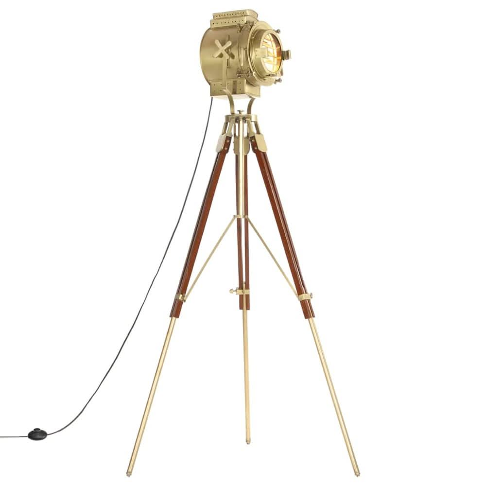 Tripod Floor Lamp Solid Mango Wood 193 cm