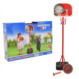 Portable Basketball Play Set Adjustable 138.5-166 cm