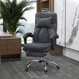 Vinsetto High Back Massage Office Chair with Vibration Point Headrest Remote