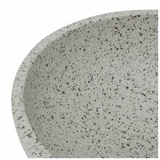 Countertop Basin Grey Round Φ41x14 cm Ceramic