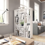 Room Divider/Book Cabinet White 100x24x140 cm Engineered Wood