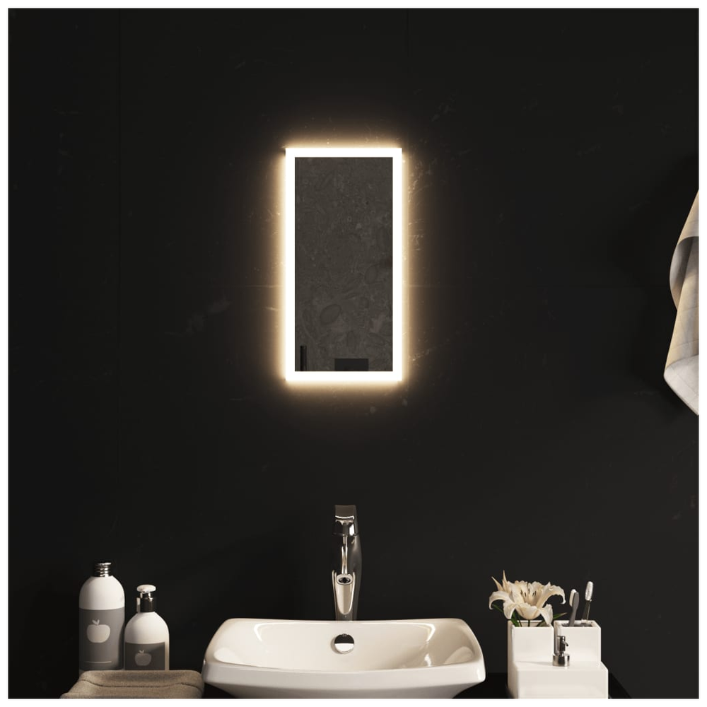 LED Bathroom Mirror 20x40 cm