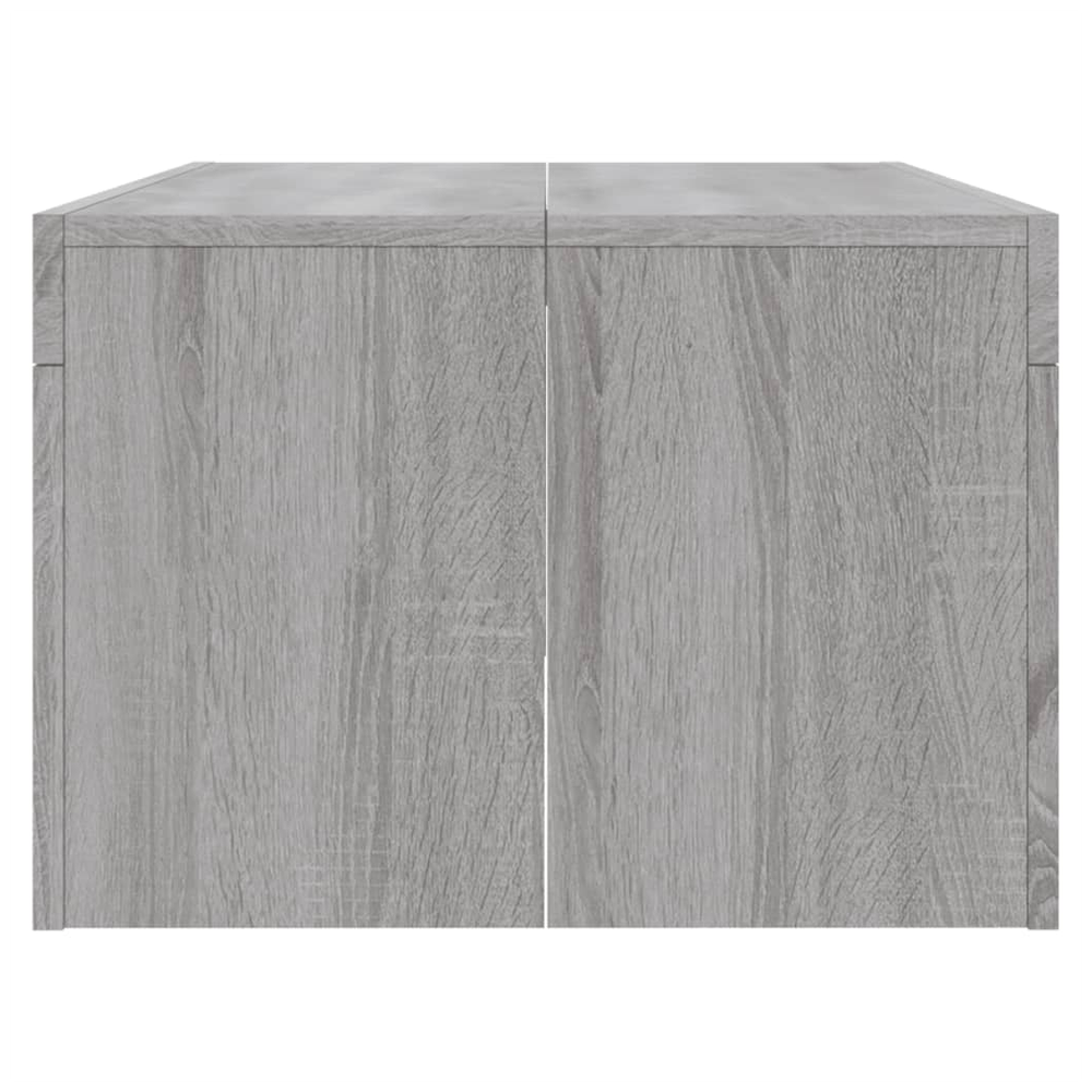 Coffee Table Grey Sonoma 102x50x36 cm Engineered Wood