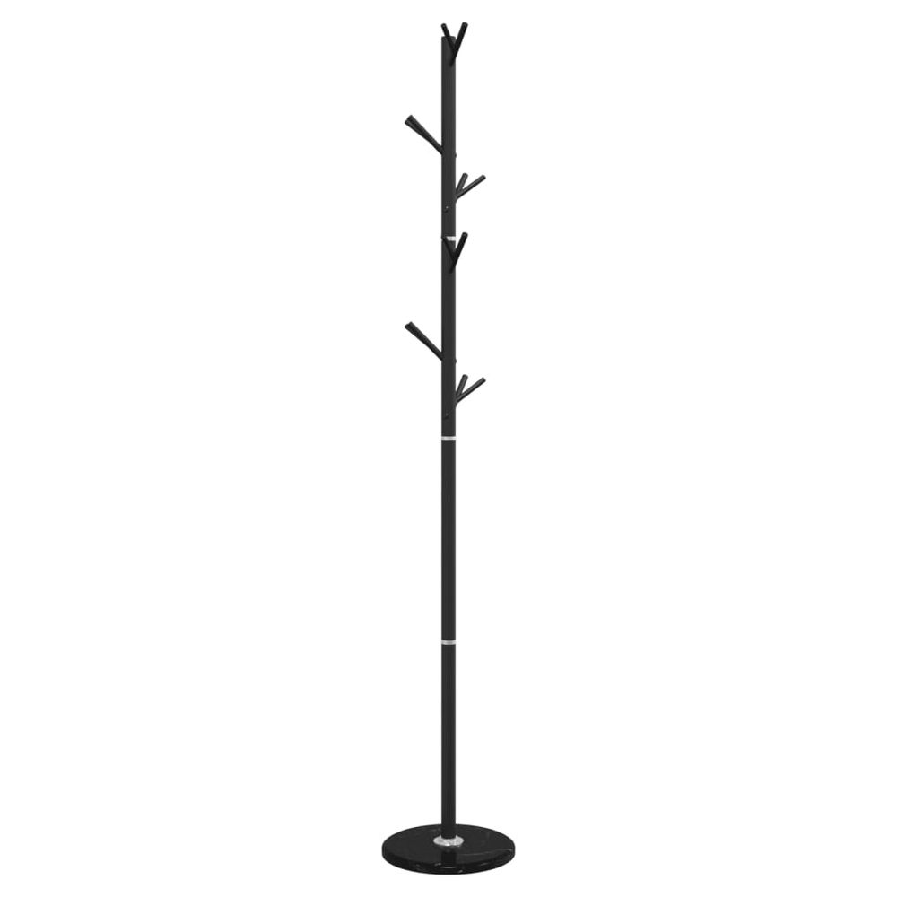 Coat Stand Black 175 cm Powder-coated Iron