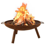 Fire Pit 70x59x28 cm Steel