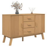 Sideboard OLDEN Brown 114x43x73.5cm Solid Wood Pine