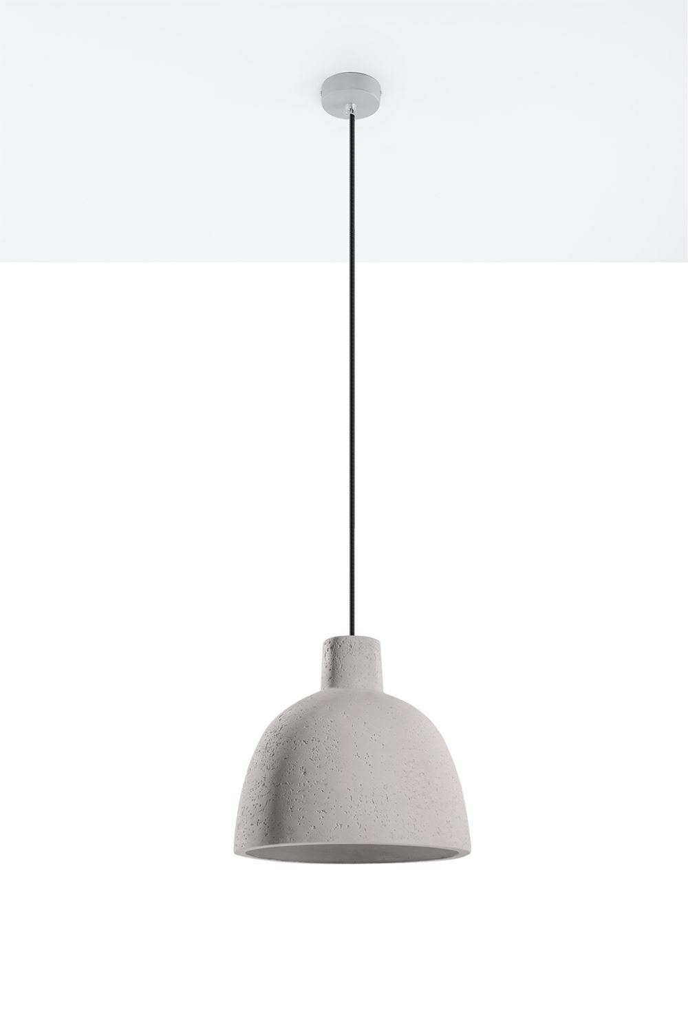 Modern Pendant lamp Damaso Concrete White Loft Design LED E27