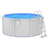 Swimming Pool with Safety Ladder 300x120 cm