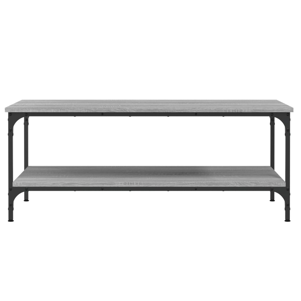 Coffee Table Grey Sonoma 100x55x40 cm Engineered Wood