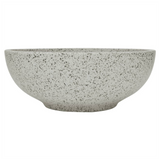 Countertop Basin Grey Round Φ41x14 cm Ceramic