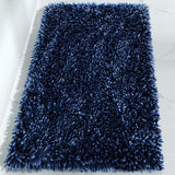 Luxury Extra Thick Gradient Bath Rugs, Shaggy Fluffy Chenille Absorbent Floor Mat Non-Slip Absorbent Shower Room Area Mats