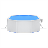 Swimming Pool with Safety Ladder 610x360x120 cm