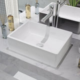 Basin Ceramic White 41x30x12 cm