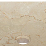 Sink Cream 40x40x10 cm Marble