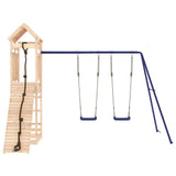 Outdoor Playset Solid Wood Pine