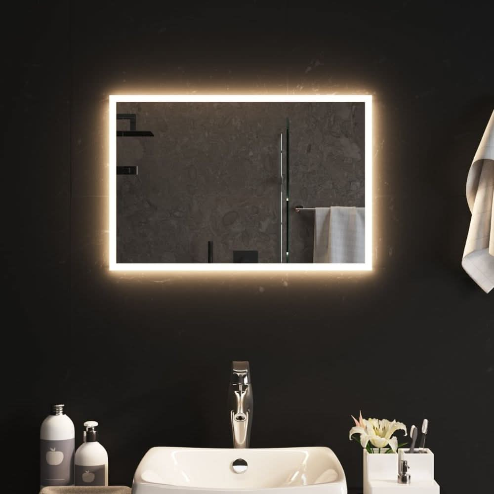 LED Bathroom Mirror 20x40 cm