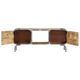 TV Cabinet 110x30x42 cm Solid Wood Mango