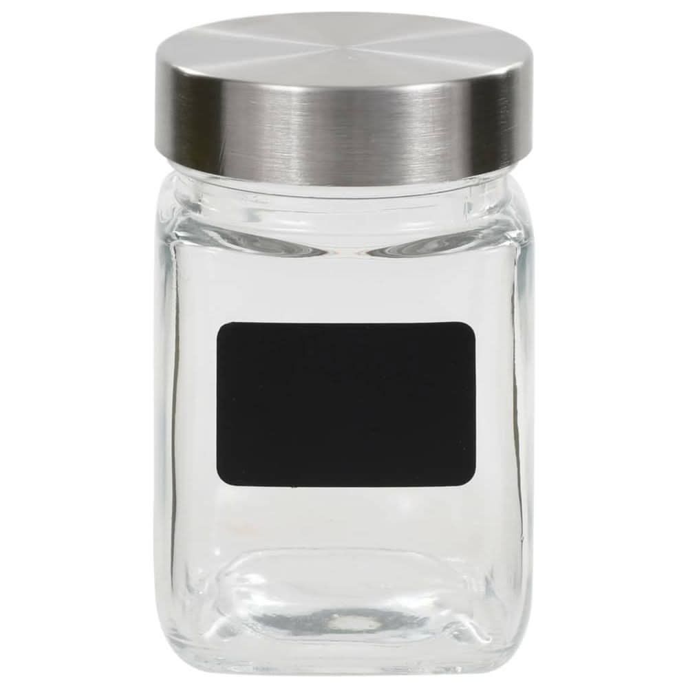 Storage Jars with Sticker 12 -24 pcs 300 ml