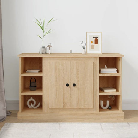 Sideboard White 100x35.5x60 cm Engineered Wood