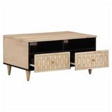 Coffee Table 80x54x40 cm Solid Wood Mango