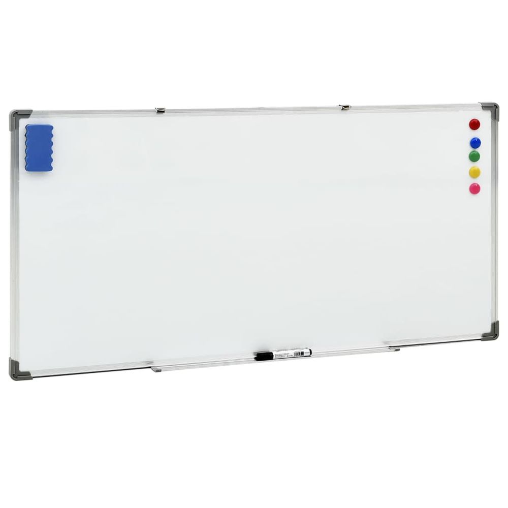 Magnetic Dry-erase Whiteboard White 50x35 cm to 110 x 60 cmSteel