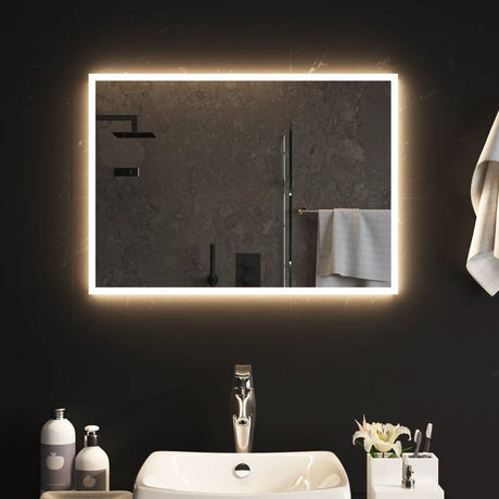 LED Bathroom Mirror 20x40 cm