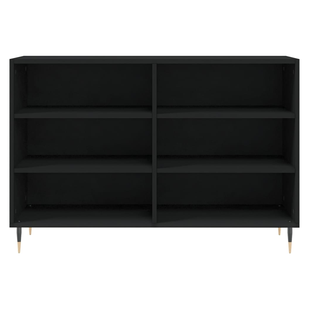 Sideboard Black 103.5x35x70 cm Engineered Wood