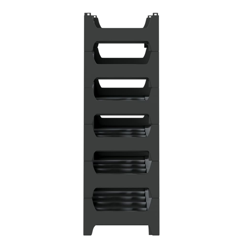 Wine Rack for 36 Bottles PP Stackable