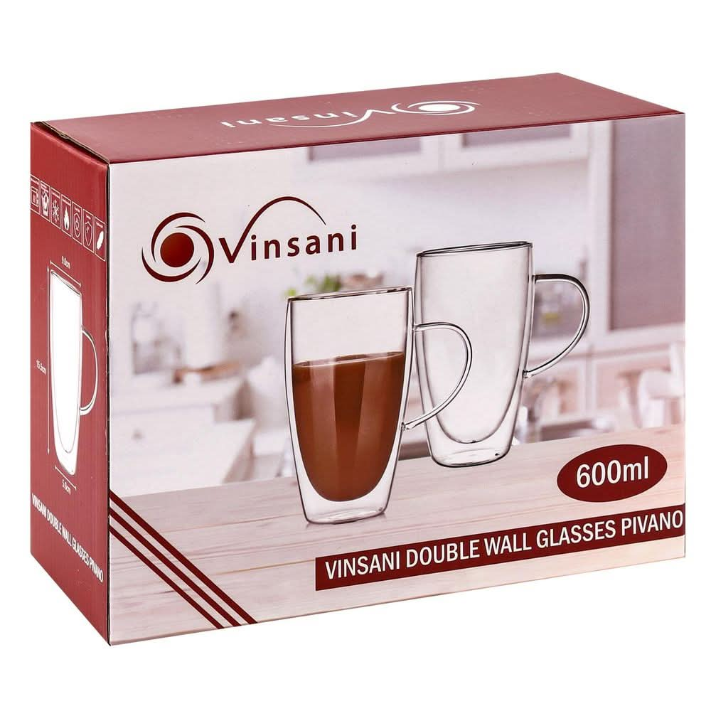 Double Wall Glasses Pivano Barware