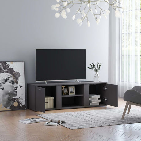 TV Cabinet White 120x34x37 cm Engineered Wood