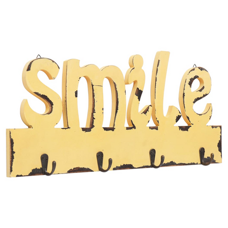 Wall Mounted Coat Rack SMILE 50x23 cm