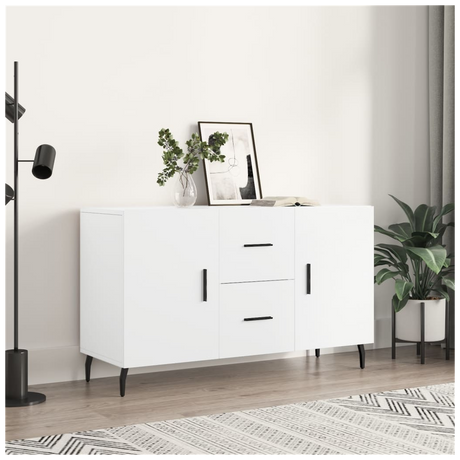 Sideboard White 100x36x60 cm Engineered Wood