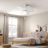 Mounting Reversible Ceiling Fan with Light, Pull-chain Switch, White