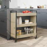 Kitchen Trolley Sonoma Oak 70x30x82 cm Engineered Wood