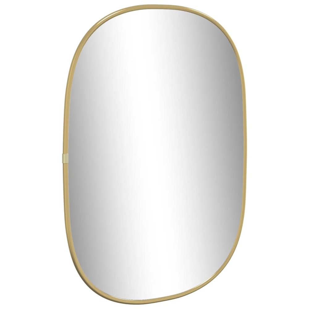 Wall Mirror Gold 50x35 cm